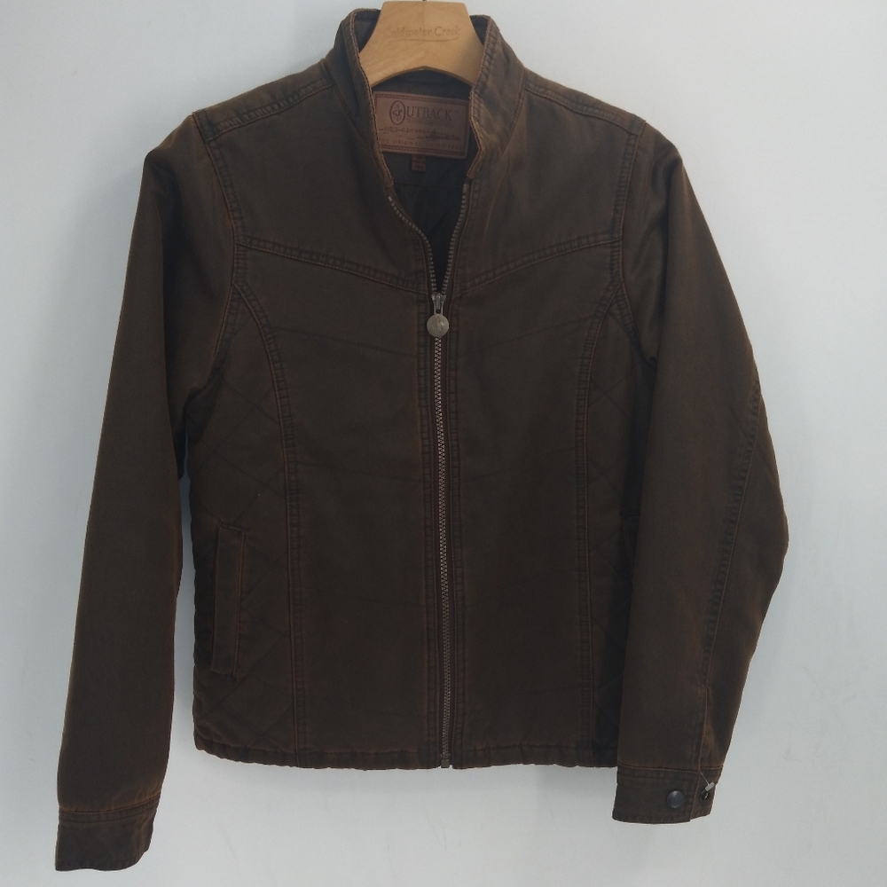 Outback Narue Collar Leather Jacket - Picture 9 of 9
